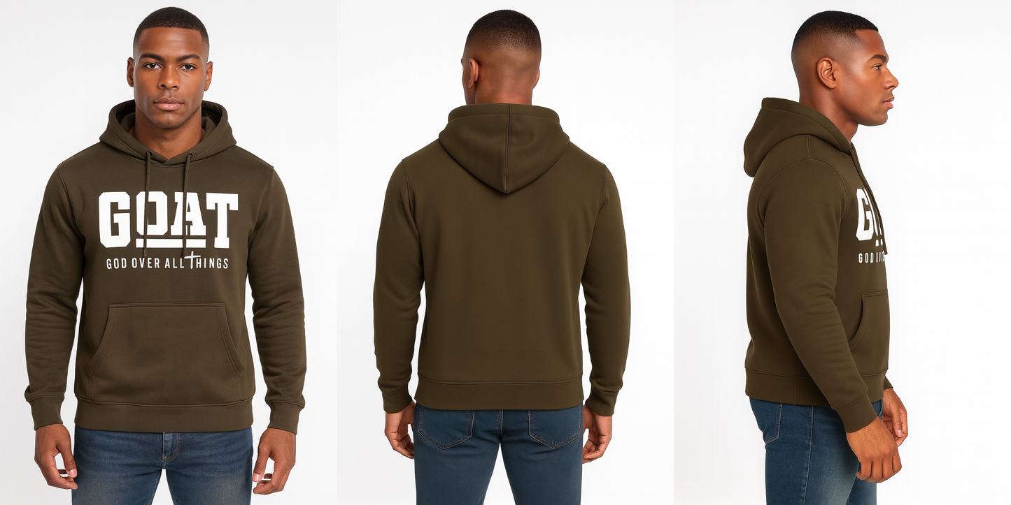 Golden Brown – Premium Sweatshirt Hoodie - HD Print