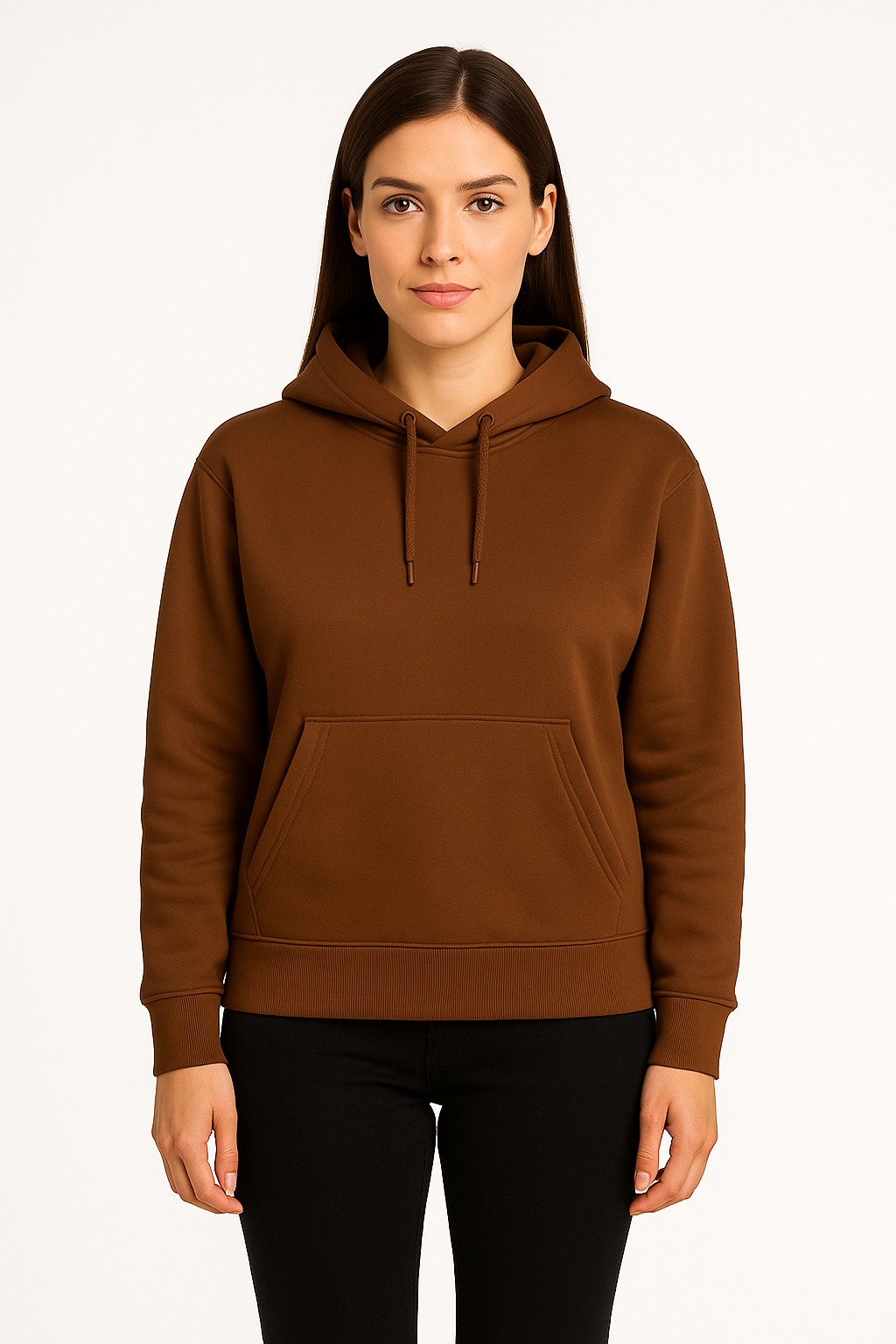 Deep Brown – Premium Sweatshirt Hoodie