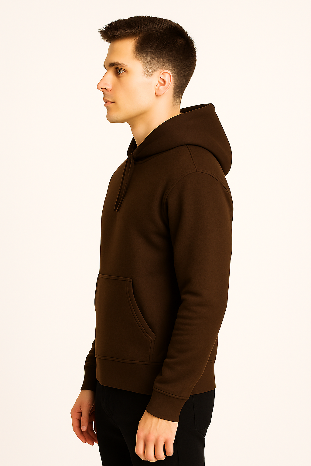 Dark Brown – Premium Sweatshirt Hoodie