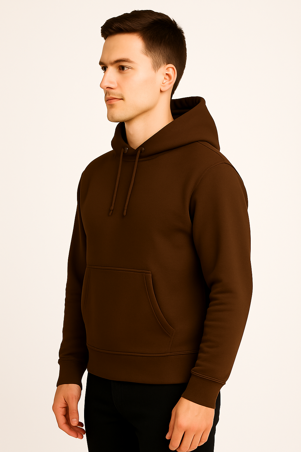 Dark Brown – Premium Sweatshirt Hoodie