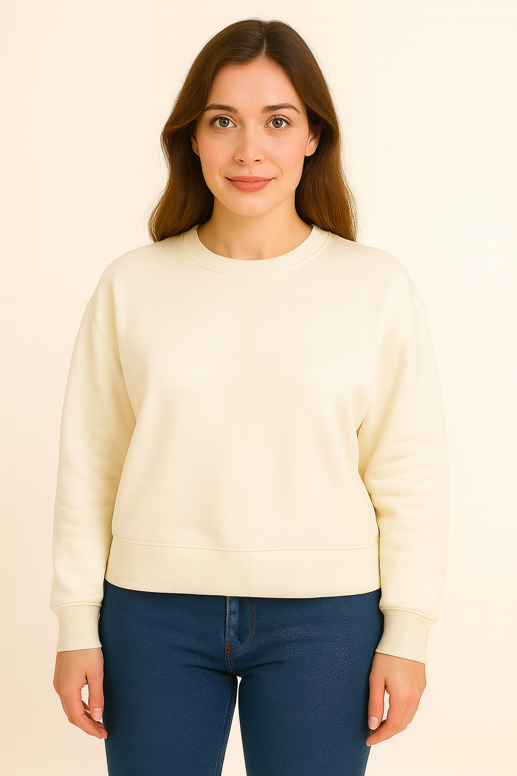 Off White Premium Sweatshirt – Timeless Style, Luxury Comfort