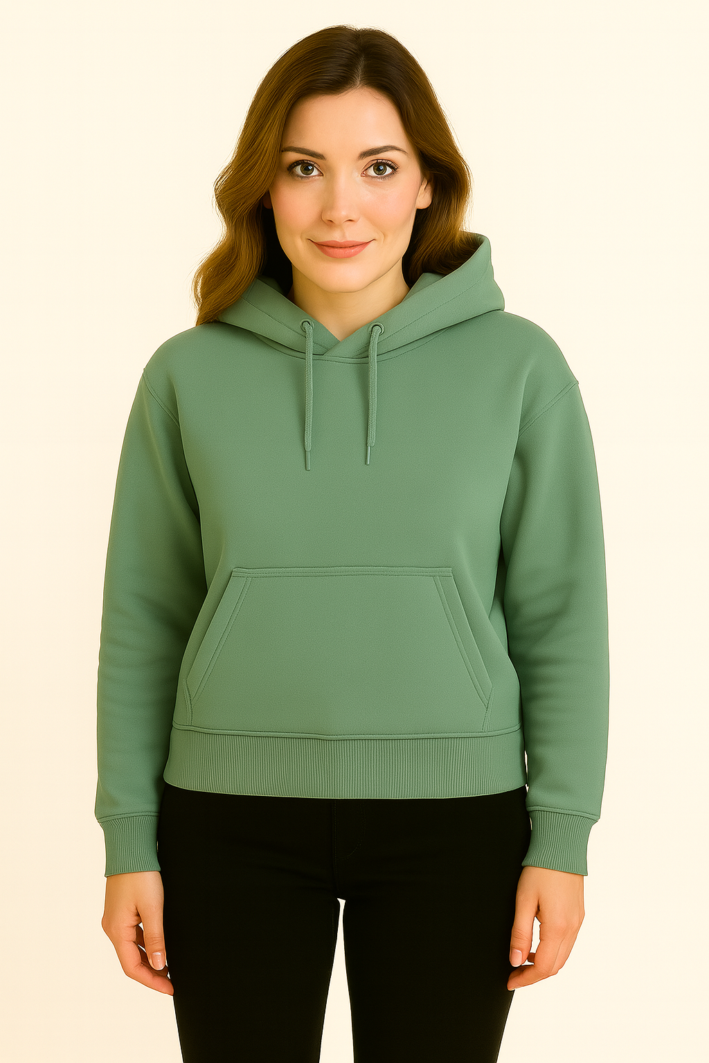 Pastel Green – Premium Sweatshirt Hoodie