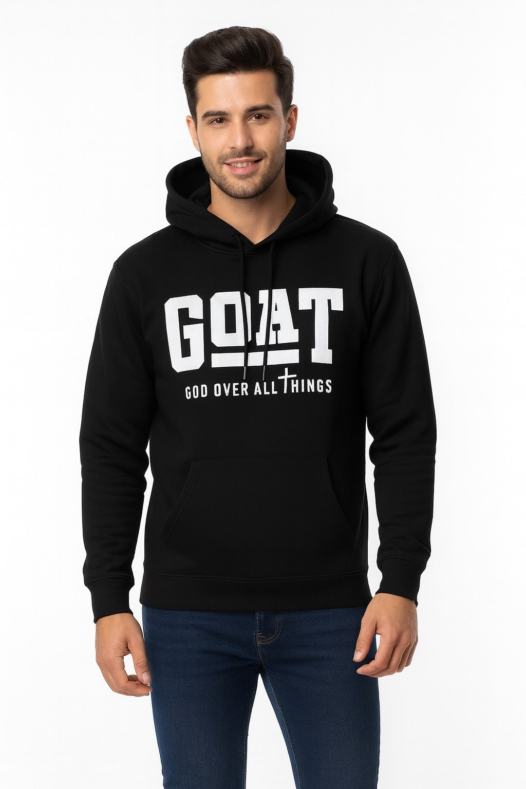 Black – Premium Sweatshirt Hoodie - HD Print