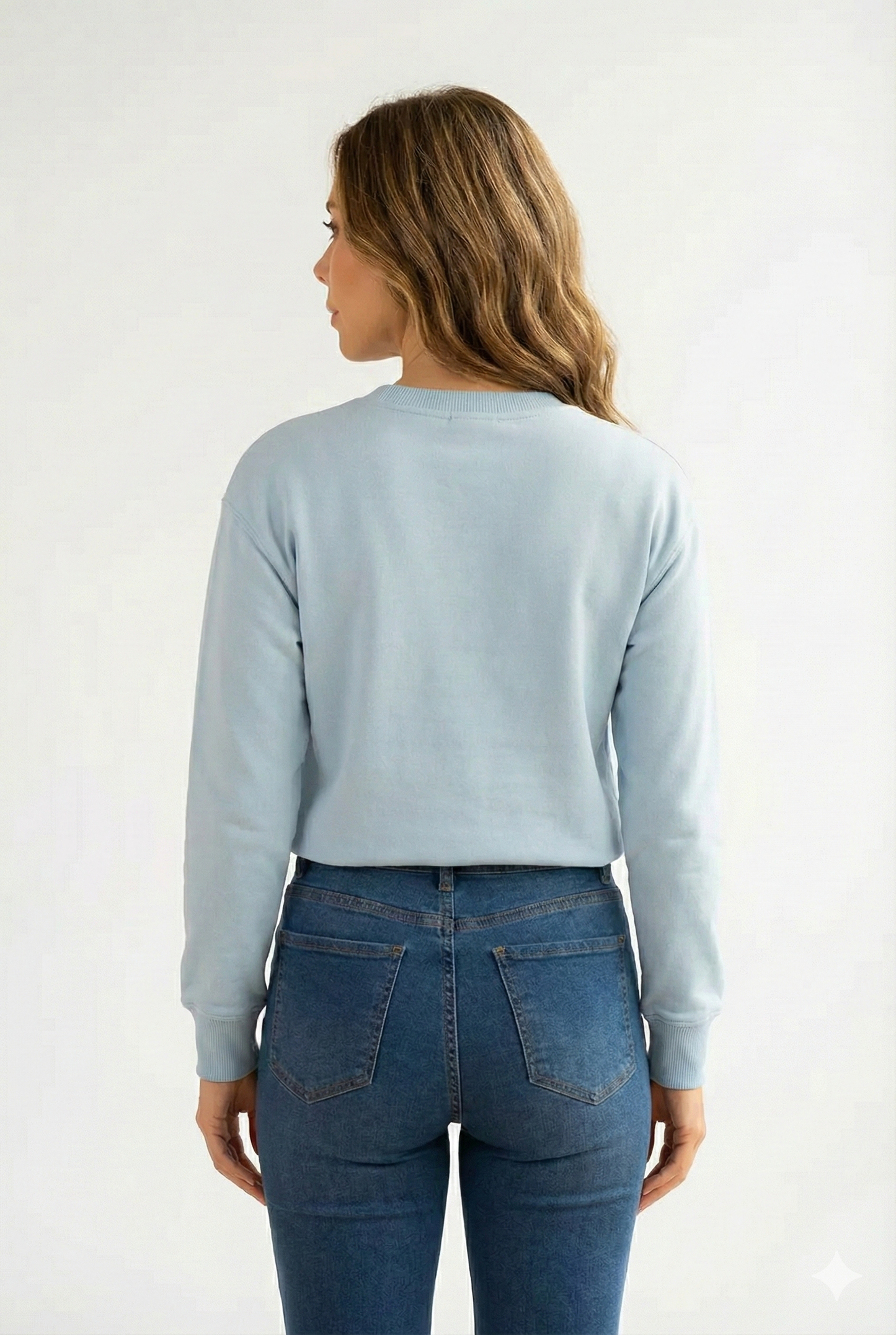 Sky Blue Premium Sweatshirt β Premium & Motivational HD Print