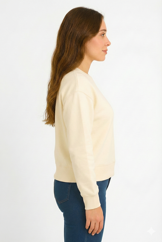 Off White Premium Sweatshirt β Timeless Style, Luxury Comfort