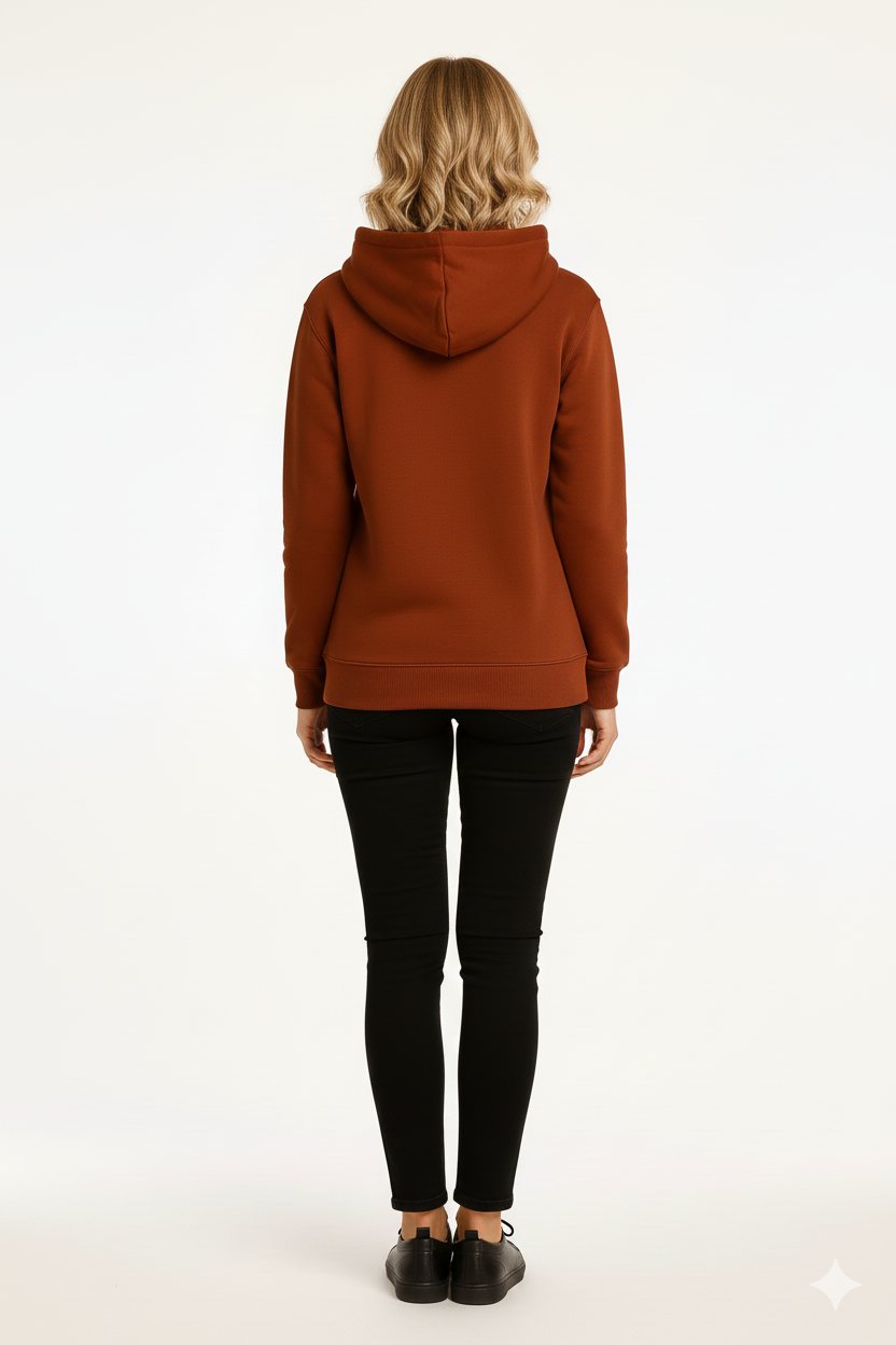 Rich Rust Brown β Premium Sweatshirt Hoodie