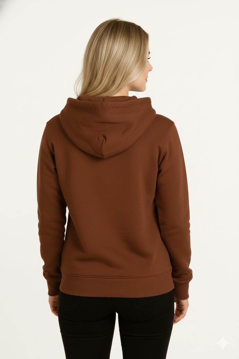 Rich Rust Brown β Premium Sweatshirt Hoodie - HD Print