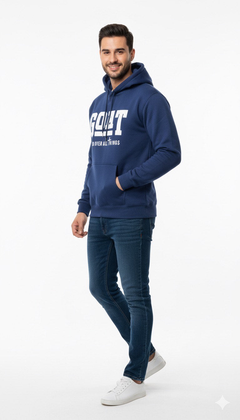 Navy Blue – Premium Sweatshirt Hoodie - HD Print
