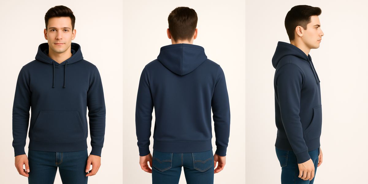 Navy Blue – Premium Sweatshirt Hoodie
