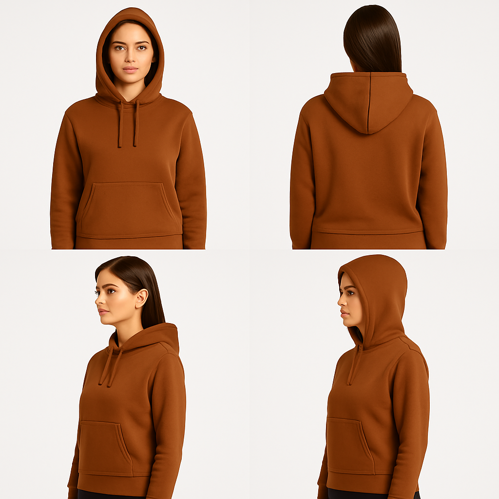 Deep Brown – Premium Sweatshirt Hoodie