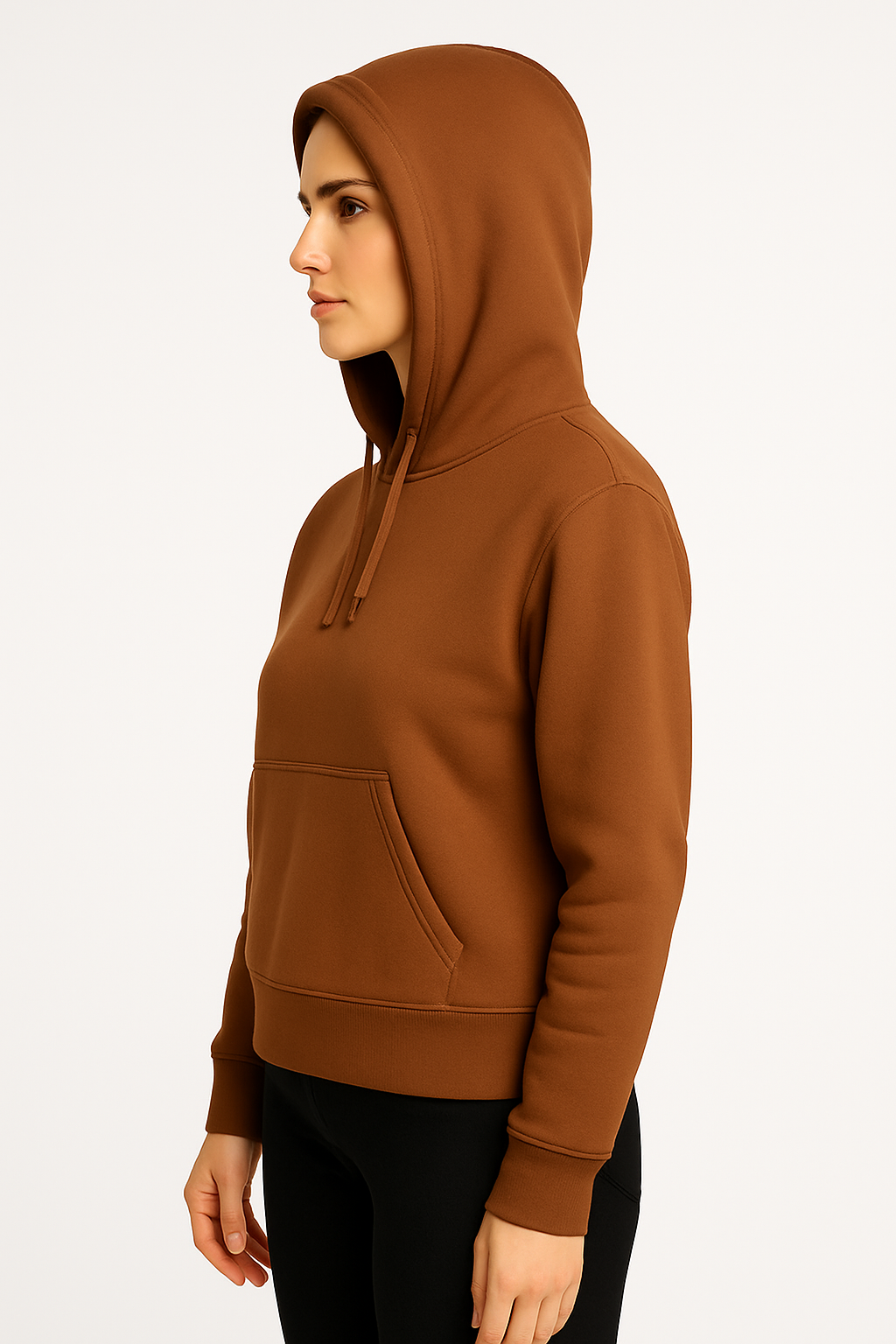 Deep Brown – Premium Sweatshirt Hoodie
