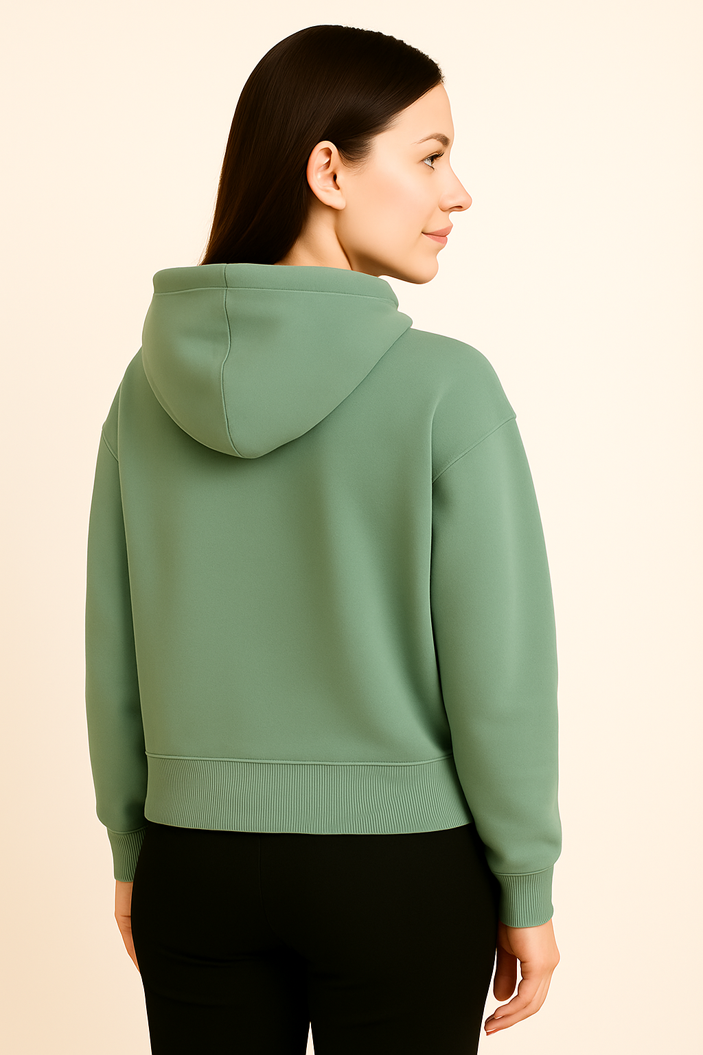 Pastel Green – Premium Sweatshirt Hoodie - HD Print