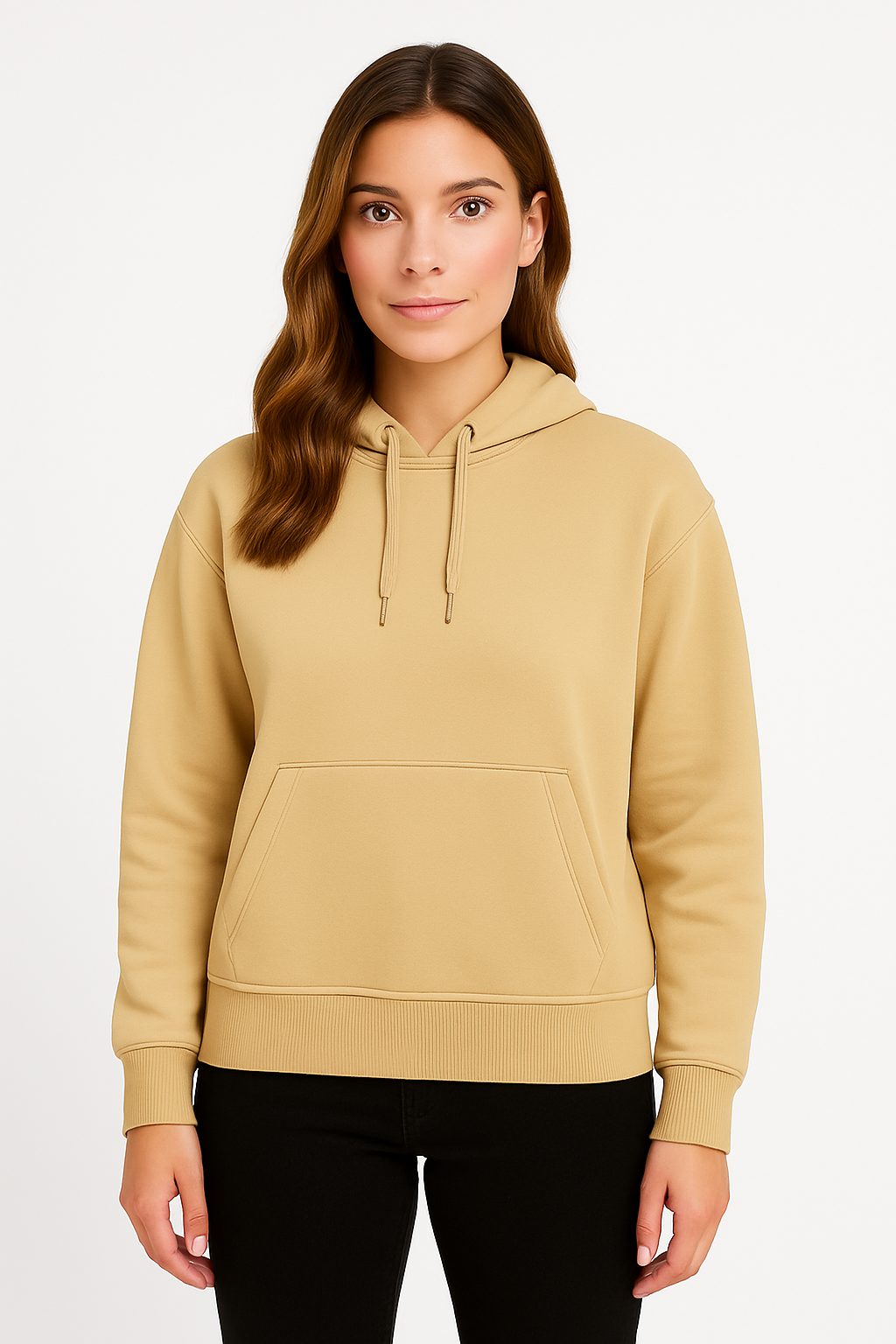Beige – Premium Sweatshirt Hoodie