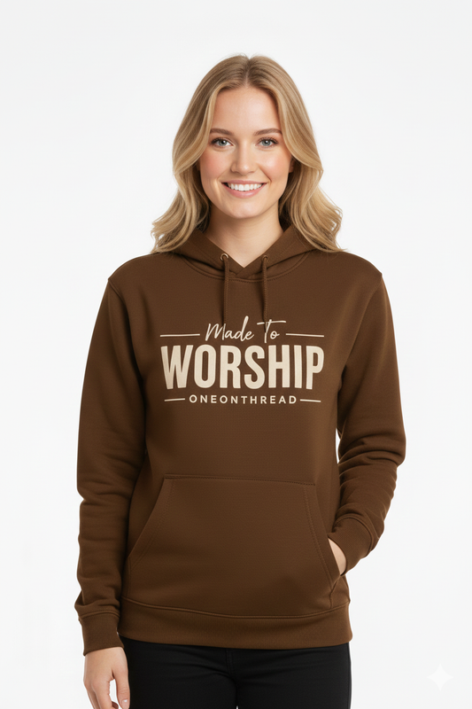 Deep Brown – Premium Sweatshirt Hoodie - HD Print
