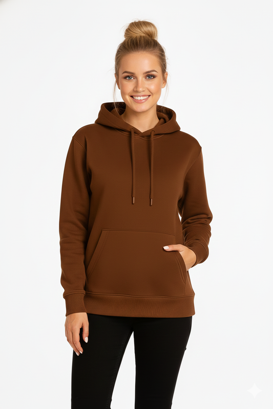 Deep Brown – Premium Sweatshirt Hoodie