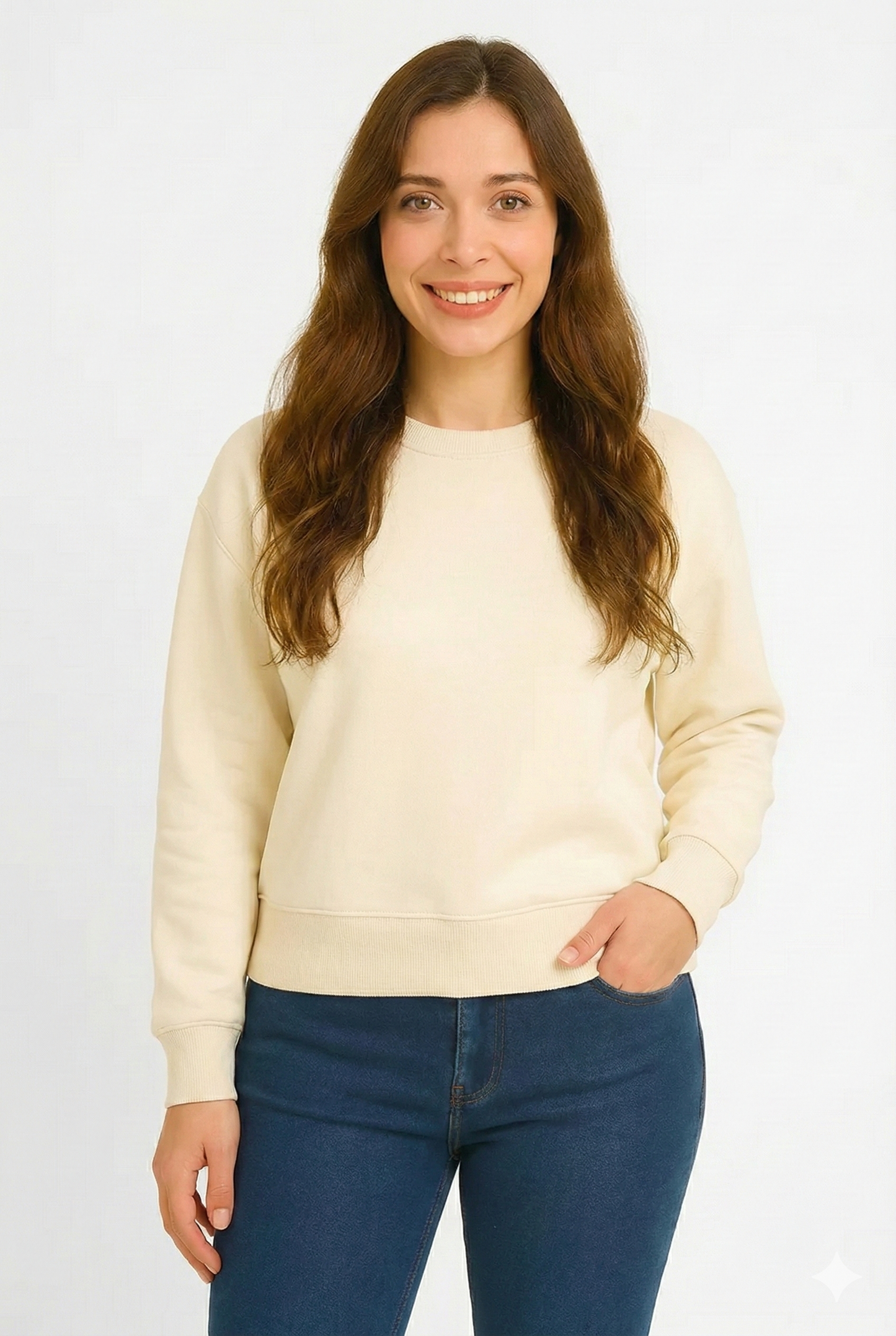 Off White Premium Sweatshirt – Timeless Style, Luxury Comfort