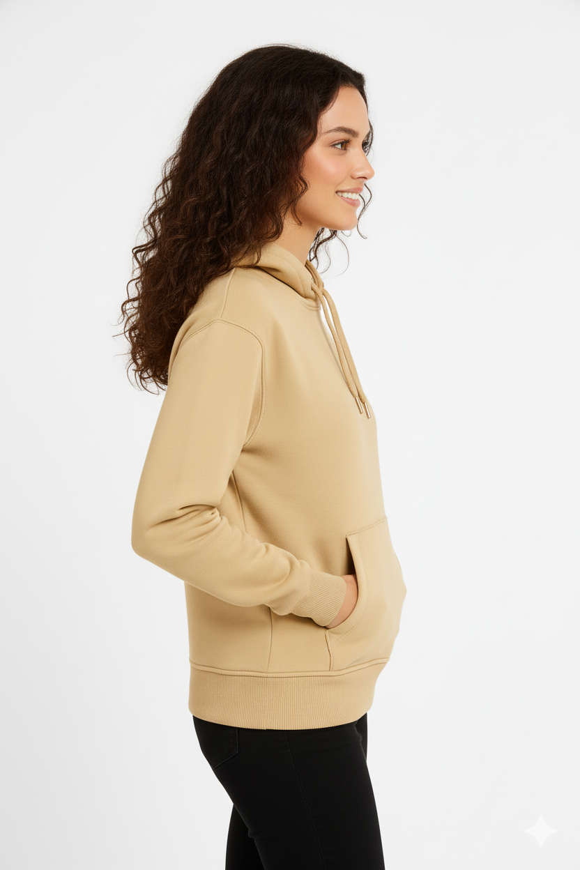 Beige – Premium Sweatshirt Hoodie