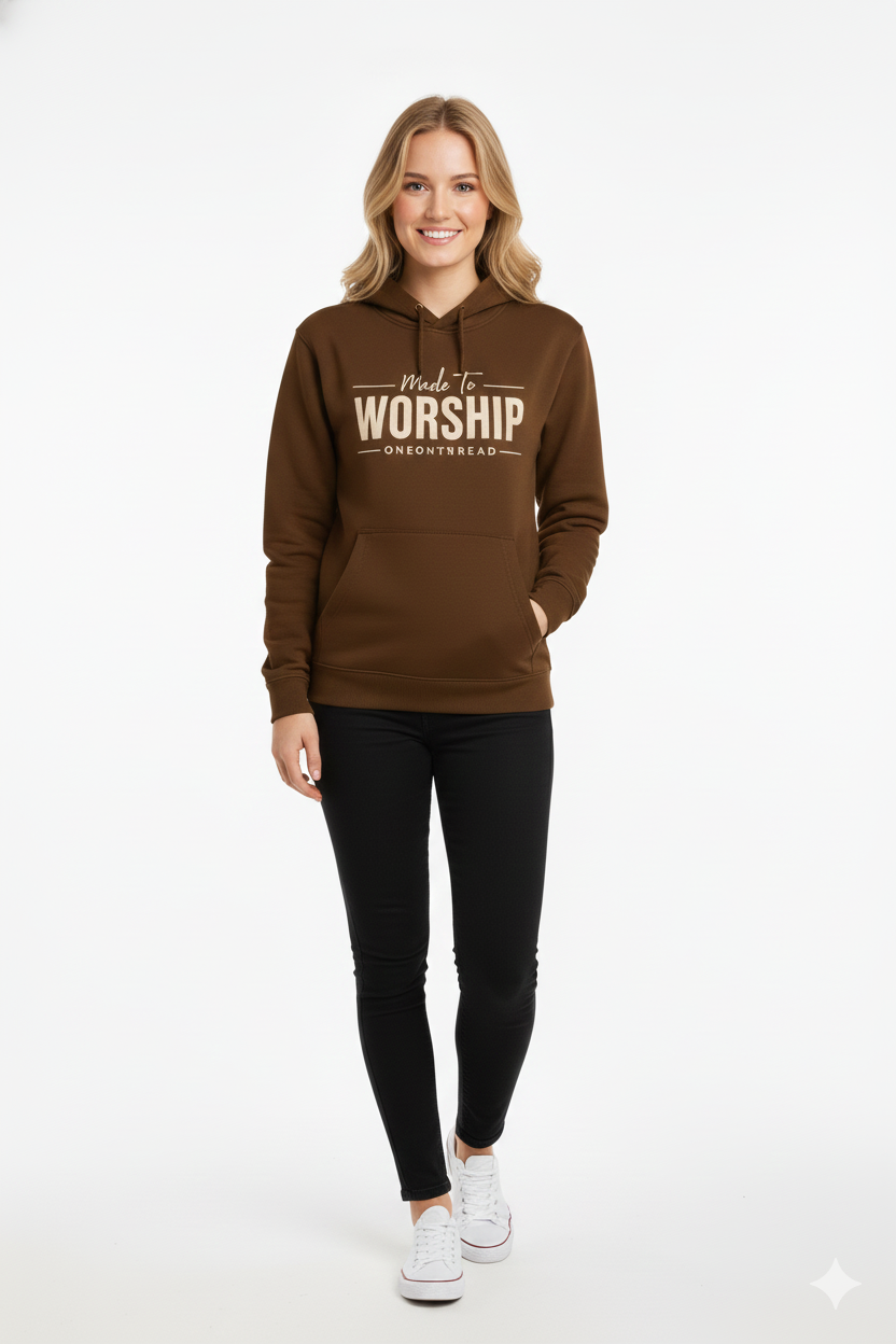 Deep Brown – Premium Sweatshirt Hoodie - HD Print