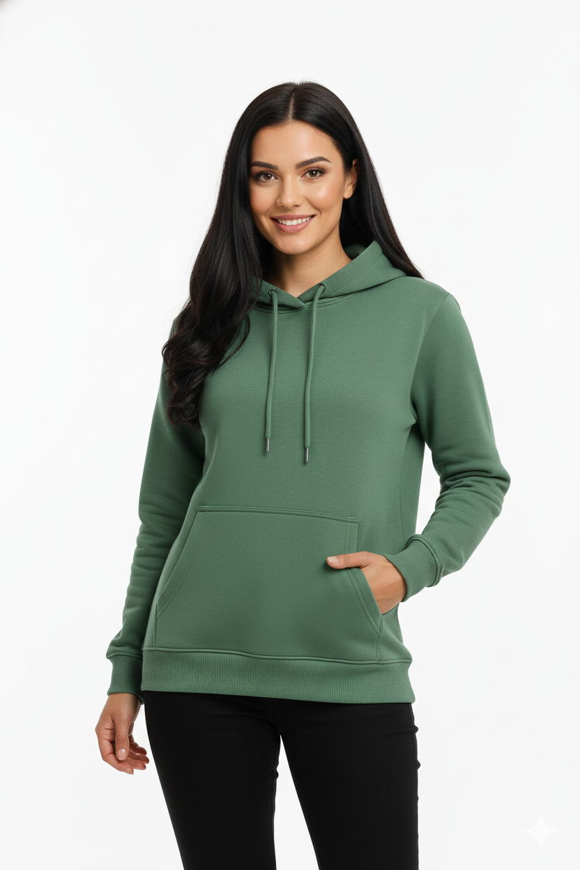 Pastel Green – Premium Sweatshirt Hoodie
