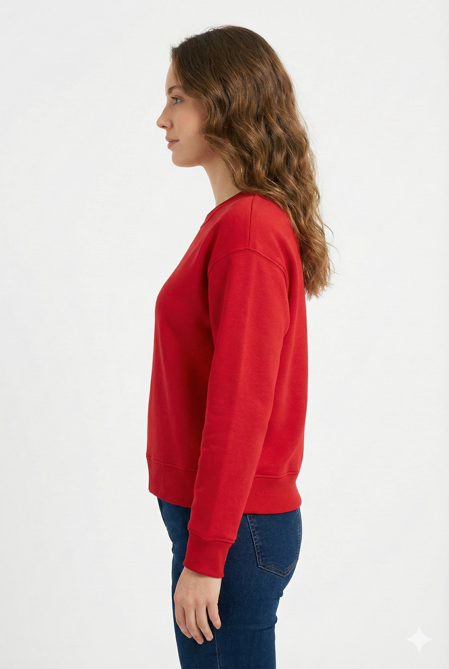Red Premium Sweatshirt – Timeless Style, Luxury Comfort