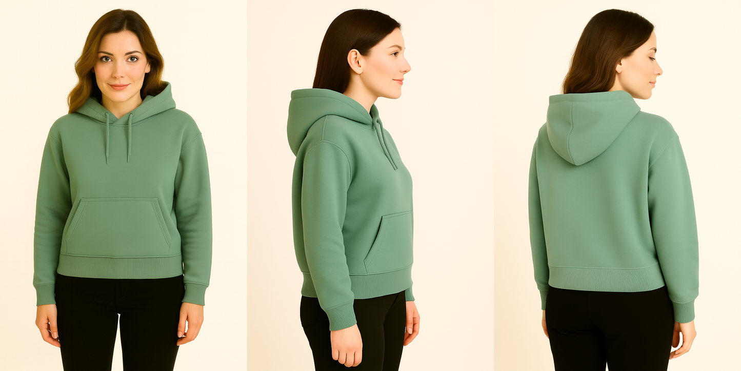 Pastel Green – Premium Sweatshirt Hoodie
