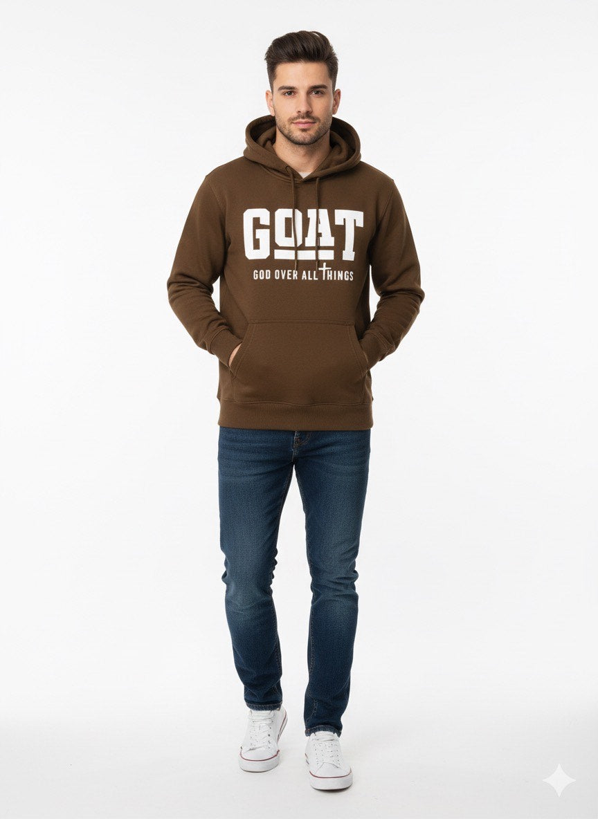 Coffee Brown – Premium Sweatshirt Hoodie - HD Print