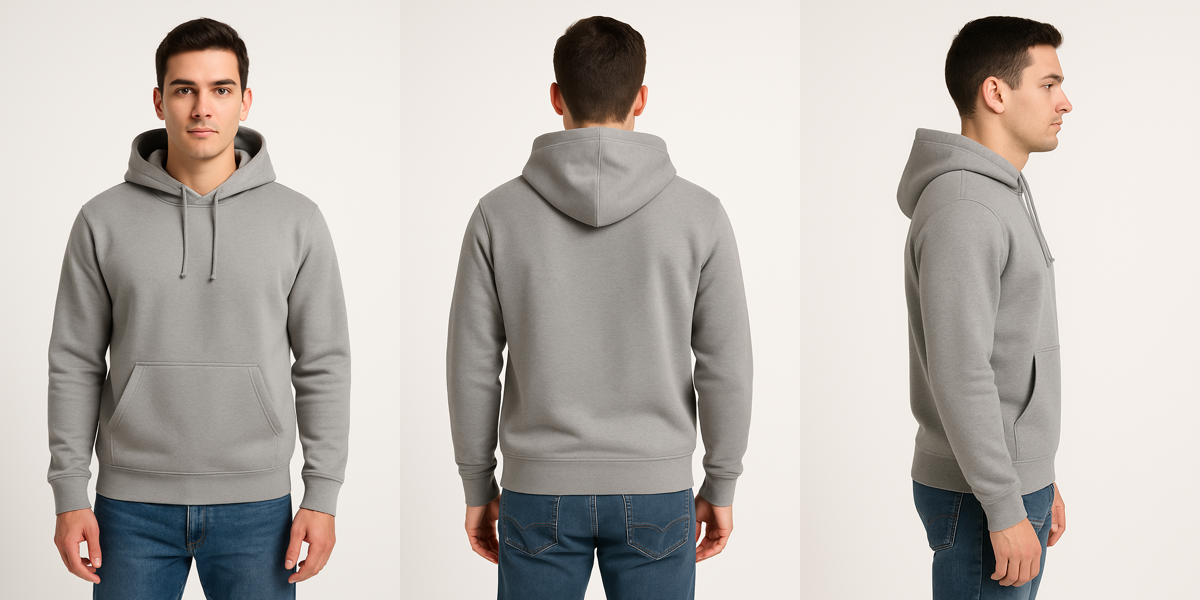 Soothing Gray – Premium Sweatshirt Hoodie