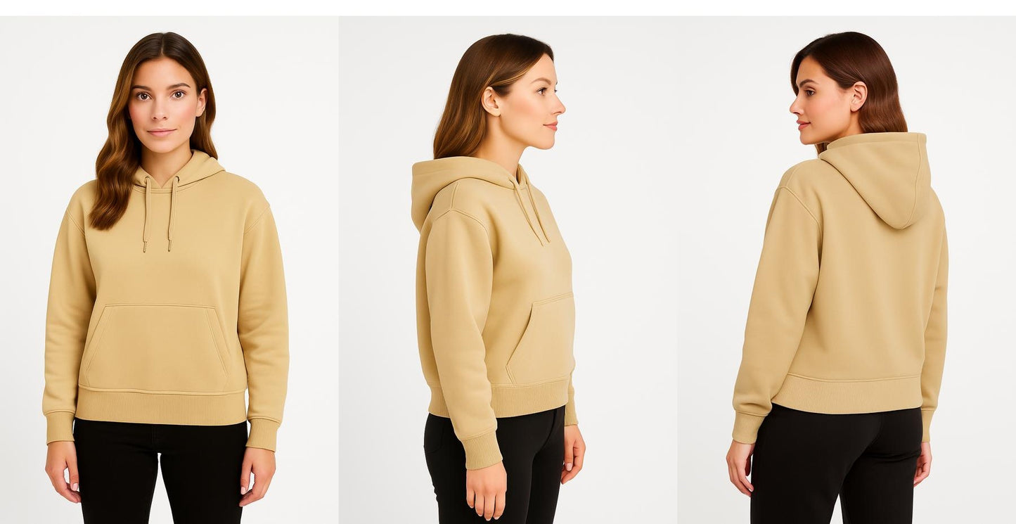 Beige – Premium Sweatshirt Hoodie